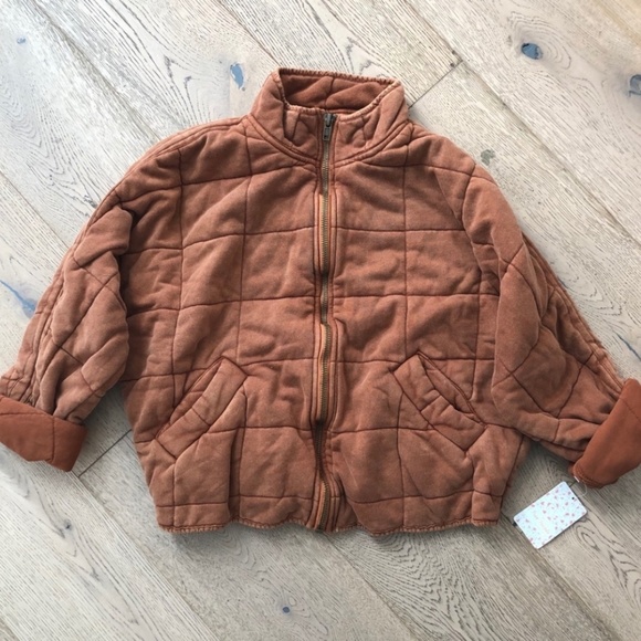 Free People | Dolman Quilted Knit Jacket - Picture 6 of 8